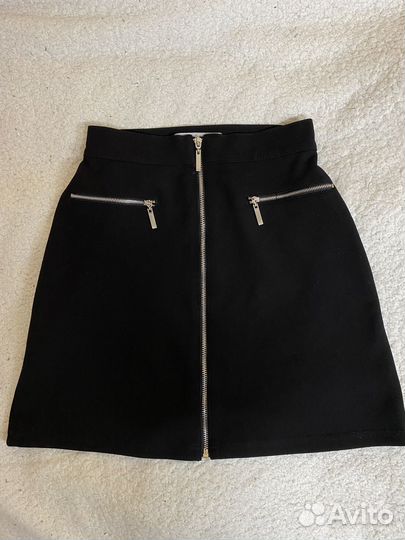 Черная мини юбка GJ