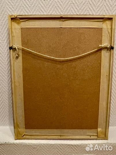 Панно / постер в деревянной раме под стеклом