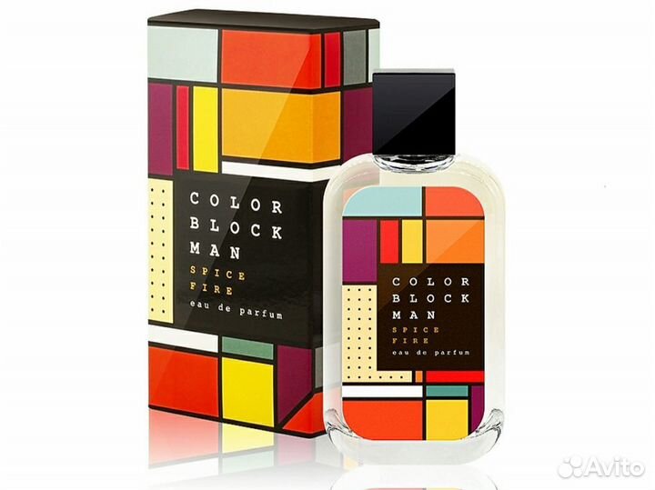 Парфюм мужской color block Spice Fire100 мл