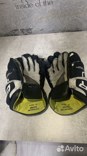 Краги хоккейные bauer supreme