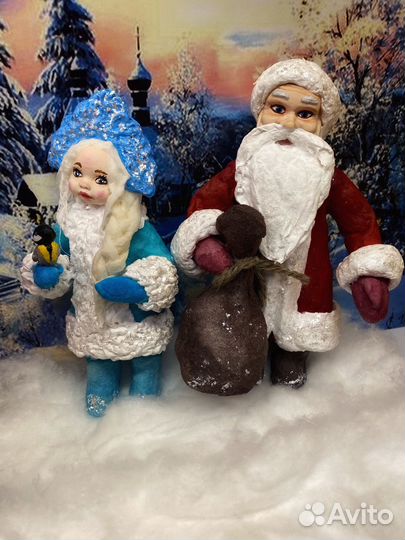 Игрушки из ваты