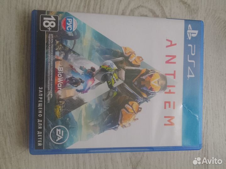 Продаю игру на ps4 anthem