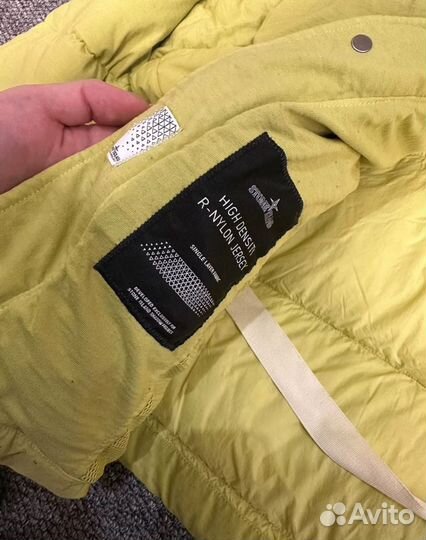 Stone island shadow project пуховик