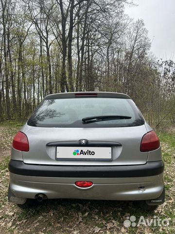 Peugeot 206 1.4 AT, 2001, 50 000 км