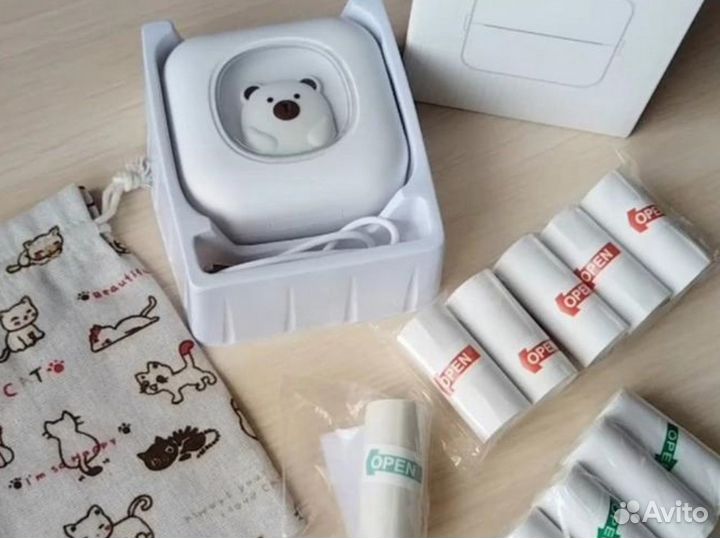 Мини принтер с набором бумаги