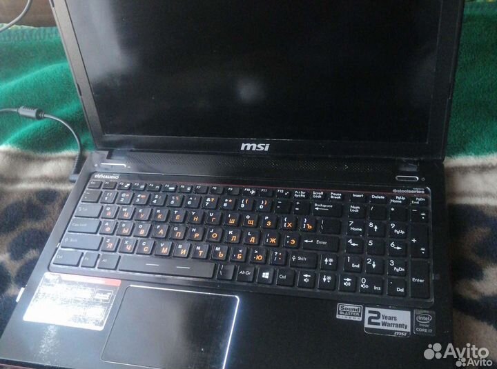 Игровой ноутбук MSI