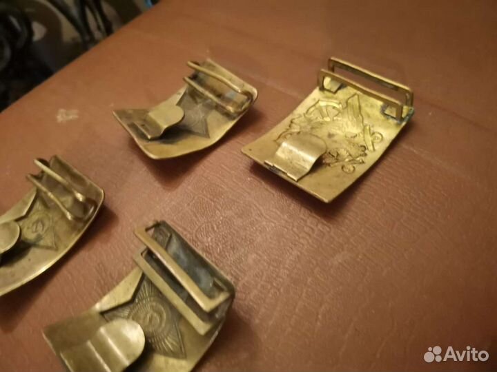 Бляха армейская ссср-4 штуки