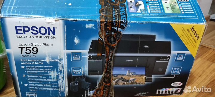Цветной принтер epson