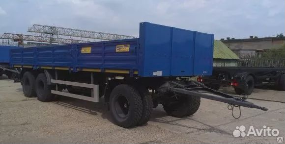Прицеп бортовой Нефаз 8332-04, 2023