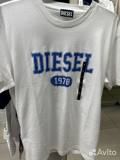 Футболка мужская diesel L оригинал