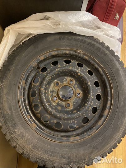 Зимняя резина с дисками r15