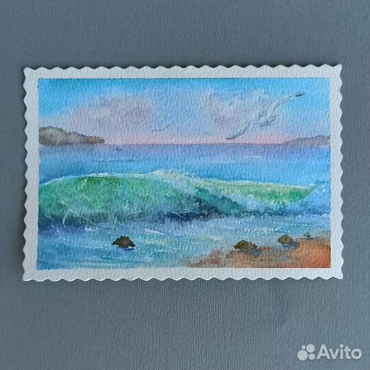 Картина акварелью 