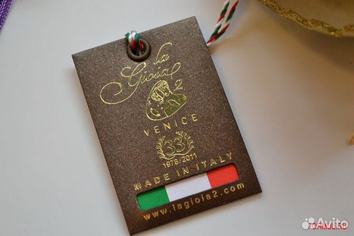 201805 Маска La gioia 606 Vedova metallo luna