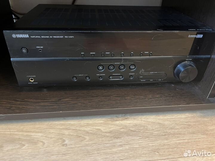 Ресивер с колонками yamaha av receiver rx-v371