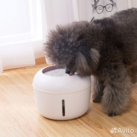 Фонтан-поилка для животных (2,5 л. с фильтром)