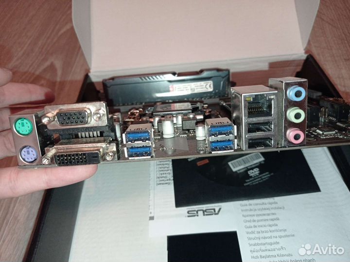 Материнская плата lga 1151 v2 Asus prime b365m-k