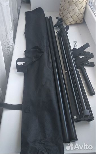 Стойка держатель для фона и хромакея 150 х 200 см