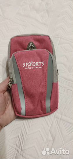 Сумка для телефона на руку для спорта и бега