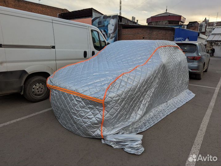 Портативный тент гараж зимний