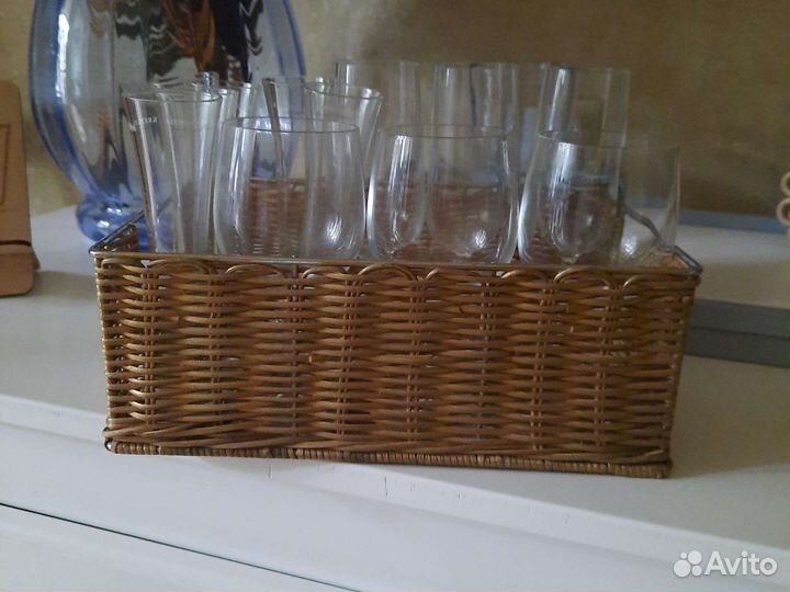 Корзина для белья, корзина плетёная