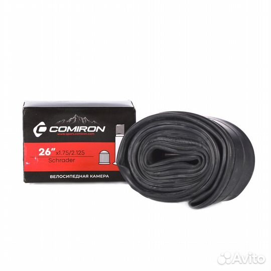 Камера для велосипеда бутиловая comiron 26X1.75/2