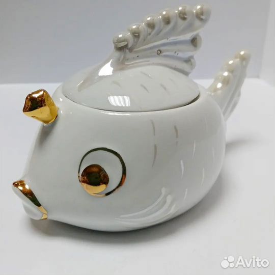 Посуда Сысерть икорница, большая кружка