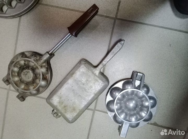 Орешница вафельница СССР 3 шт одним лотом