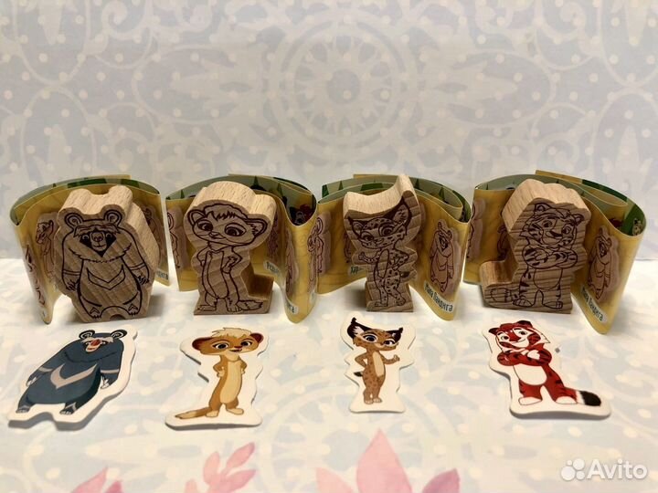 Фигурки деревянные для детского творчества и игры