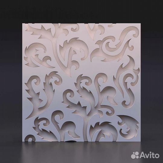 Гипсовая 3D панель 