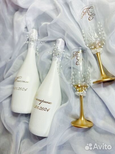 Свадебные фужеры