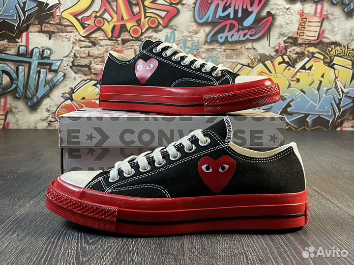 Converse play comme des garcons