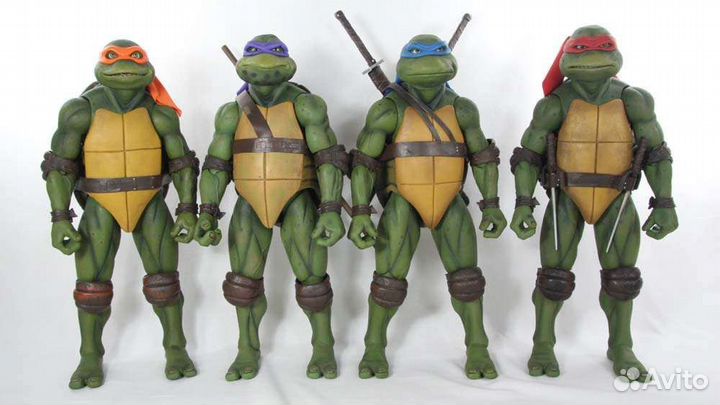 Neca 45см Черепашка ниндзя turtles Микеланджело др