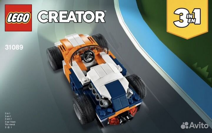 Lego Creator 3/1 31089 +Инструкция