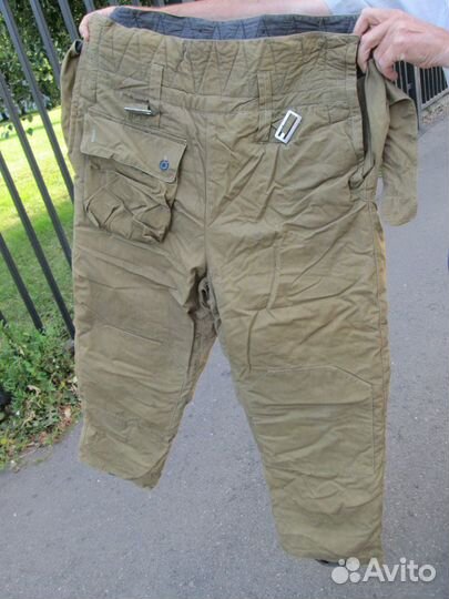 Ватные офицерские брюки