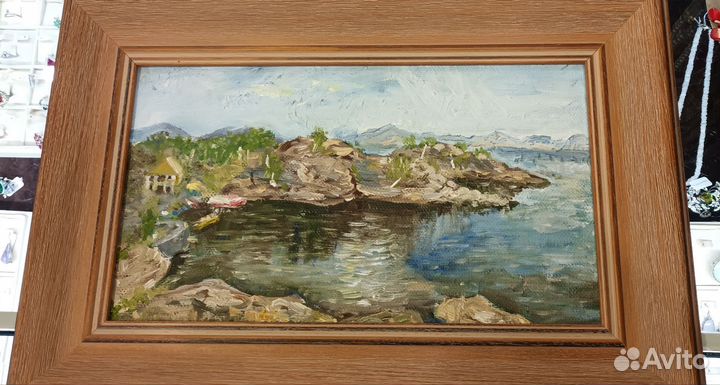 Картина маслом на холсте пейзаж