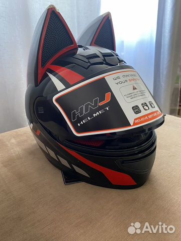 Мото шлем с ушками объявление продам