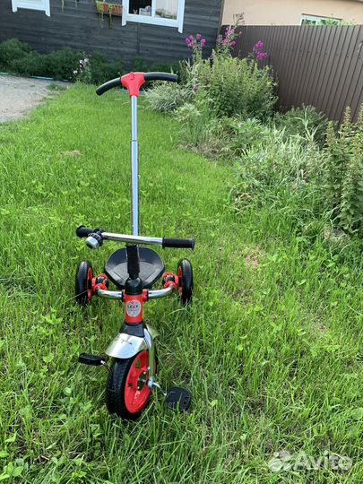 Велосипед с ручкой