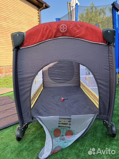 Детская кровать манеж с матрасом
