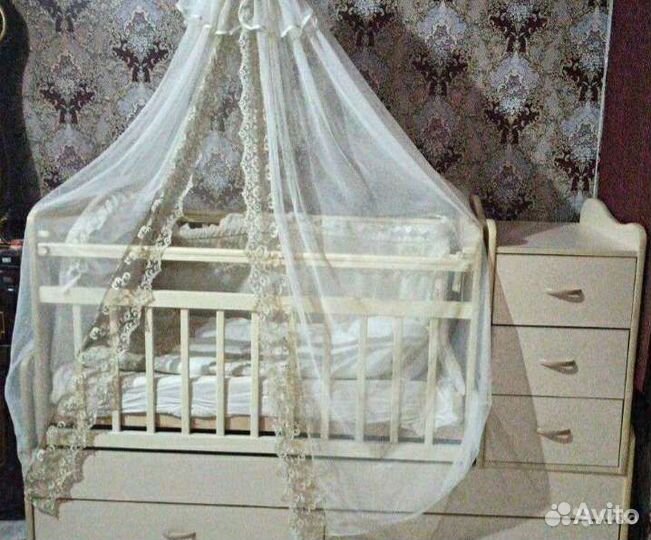 Детская кроватка трансформер