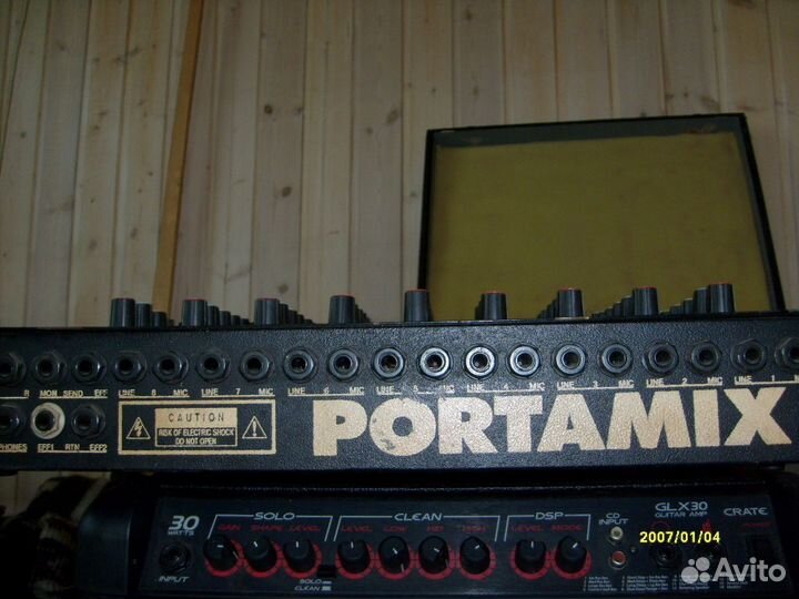 Portamix-promxmx8канальный микшер. Стерео