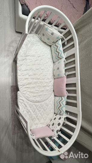 Кровать-транформер до 165 см Ellipsebed