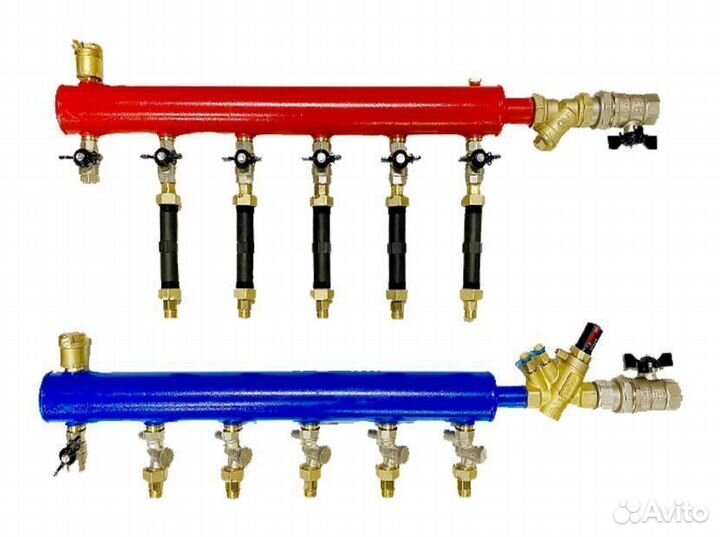 Модуль этажный hitermbox коллекторный стальной DN5