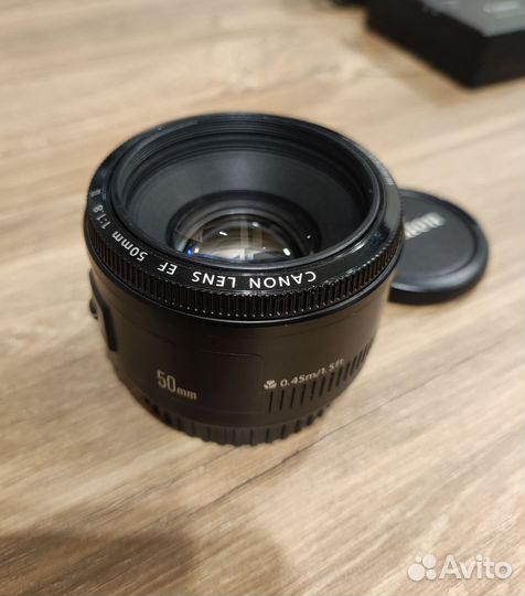 Объектив Canon 50mm 1.8