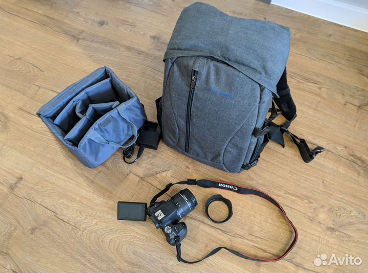 Canon eos 200d kit +сумка