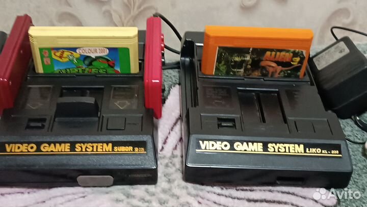 Игровые приставки dendy и subor