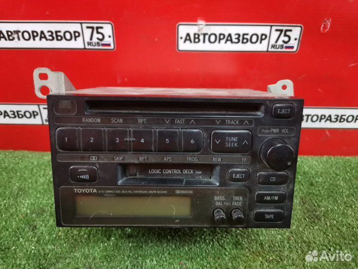 Магнитола Toyota Chaser JZX90 1jzge 1995