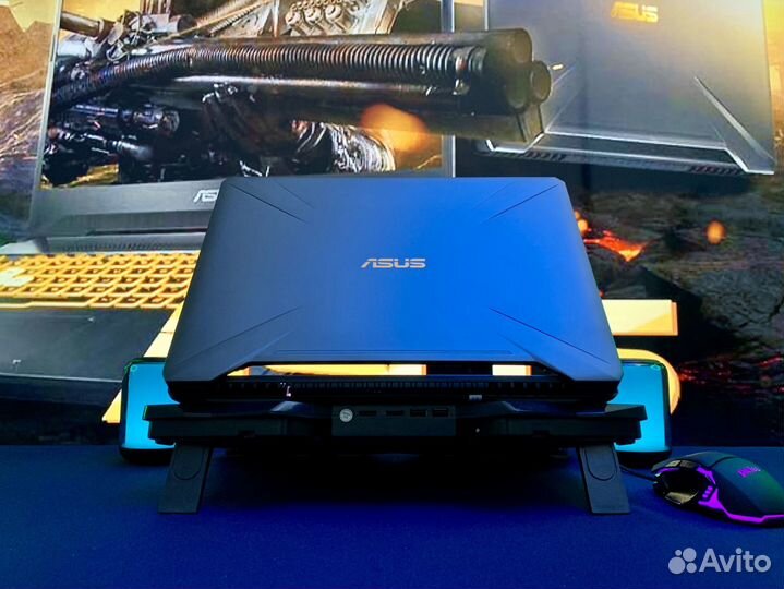 Игровой ноутбук Asus на Ryzen 7 + GeForce GTX