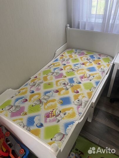 Детская кровать IKEA раздвижная