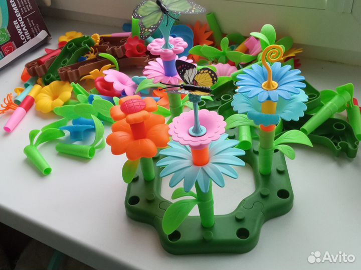 Конструктор цветы 148д