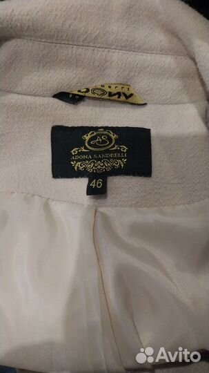 Пальто женское демисезонное 46